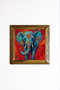Wallity Ersytastablo45 - 16 Pintura Decorativa Enmarcada 15.5 x 15.5 cm Piedra y Madera